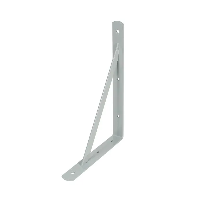 Consola din otel, gri, 300x200x30mm