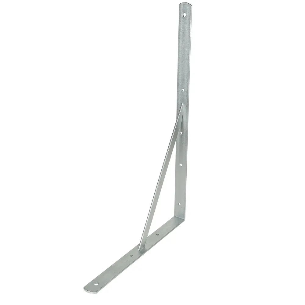 Consola din otel zincat pentru rafturi, 330x500x30mm