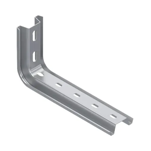 Consola fixare tip L pentru jgheab metalic perforat 145mm
