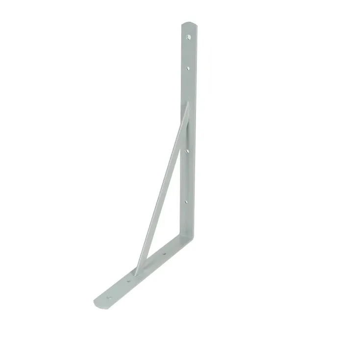Consola punte din otel gri 400x250x30mm