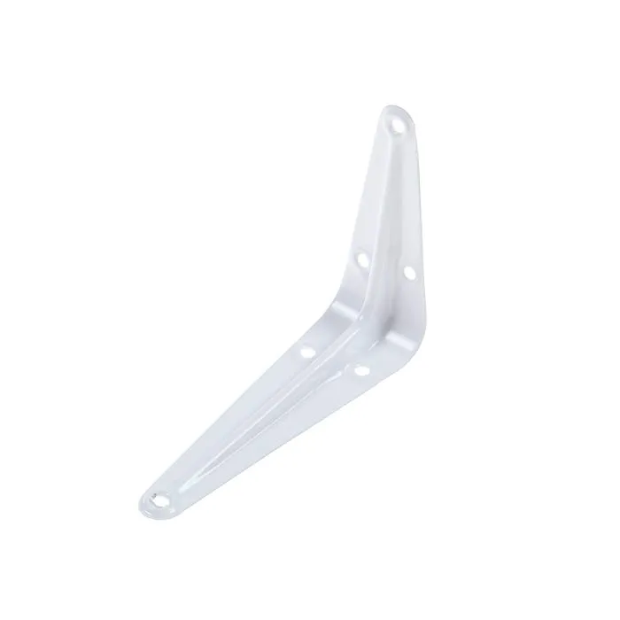 Consola standard, din tabla, alba, 75 x 100 x 31 mm