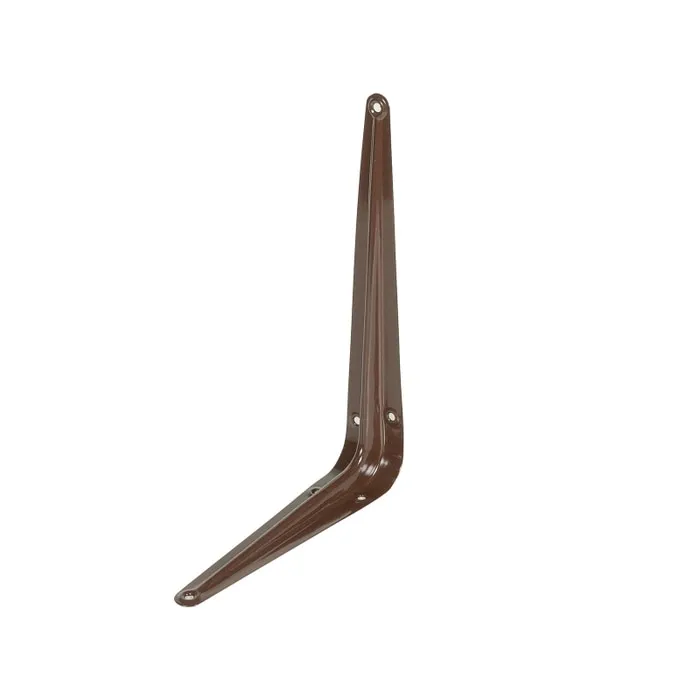 Consola standard, din tabla, maro, 150 x 200 x 36 mm