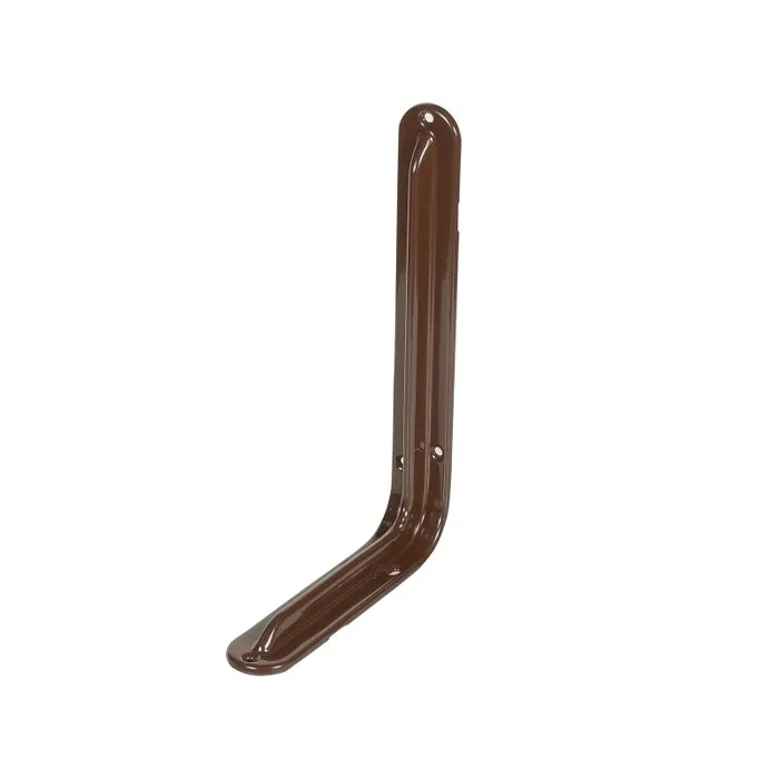 Consola standard, din tabla, maro, 245 x 165 x 36 mm