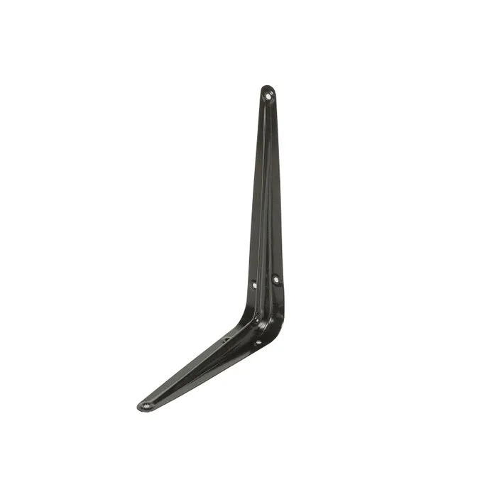 Consola standard, din tabla, neagra, 150 x 200 x 36 mm
