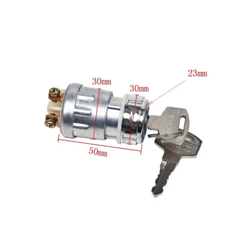 Contact general auto universal cu cheie 12V 3 pini ON OFF START — imaginea 5