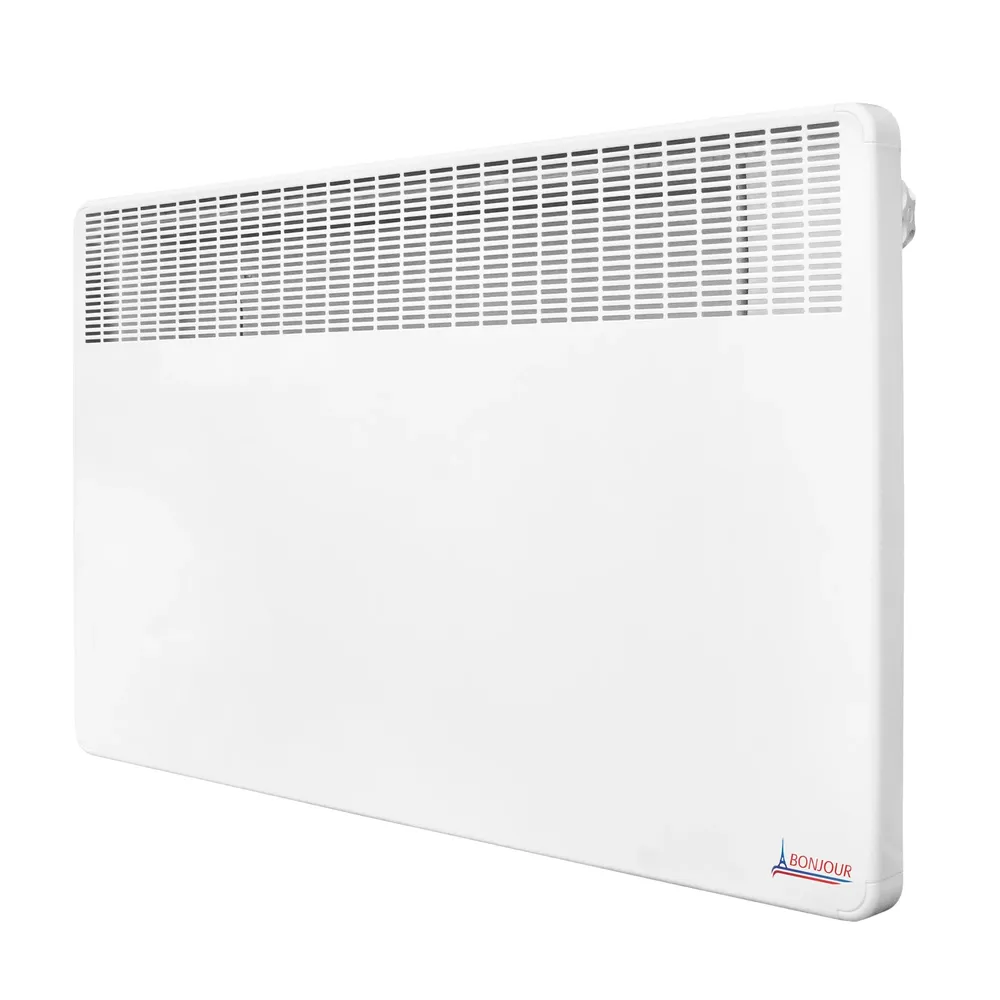 Convector electric Atlantic Bonjour B1500, 1500 W, 606 x 450 x 78 mm, termostat, functie anti-inghet, protectie rasturnare, protectie supraincalzire, alb
