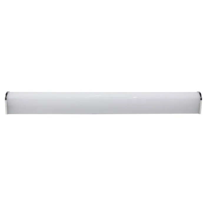 Corp iluminat LED Hepol 15 W, 1500 lm, aparent, 60 cm, IP40, lumina rece, intrerupator, alb, modern