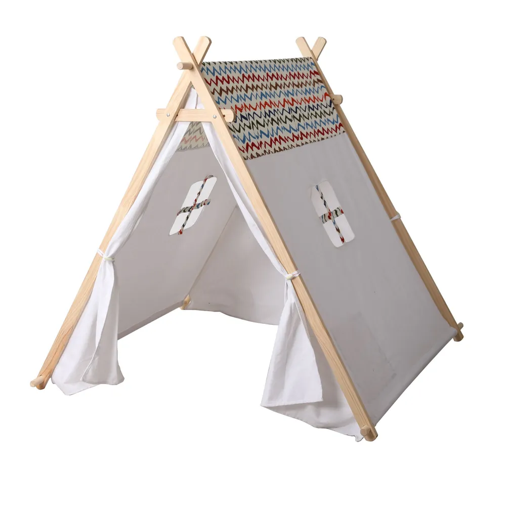 Cort copii, stil indian, 61097-SY14, policoton, interior, 130 x 128 x 123 cm