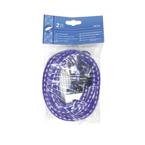 Corzi elastice cu carlig 100cm, pachet 2 bucati