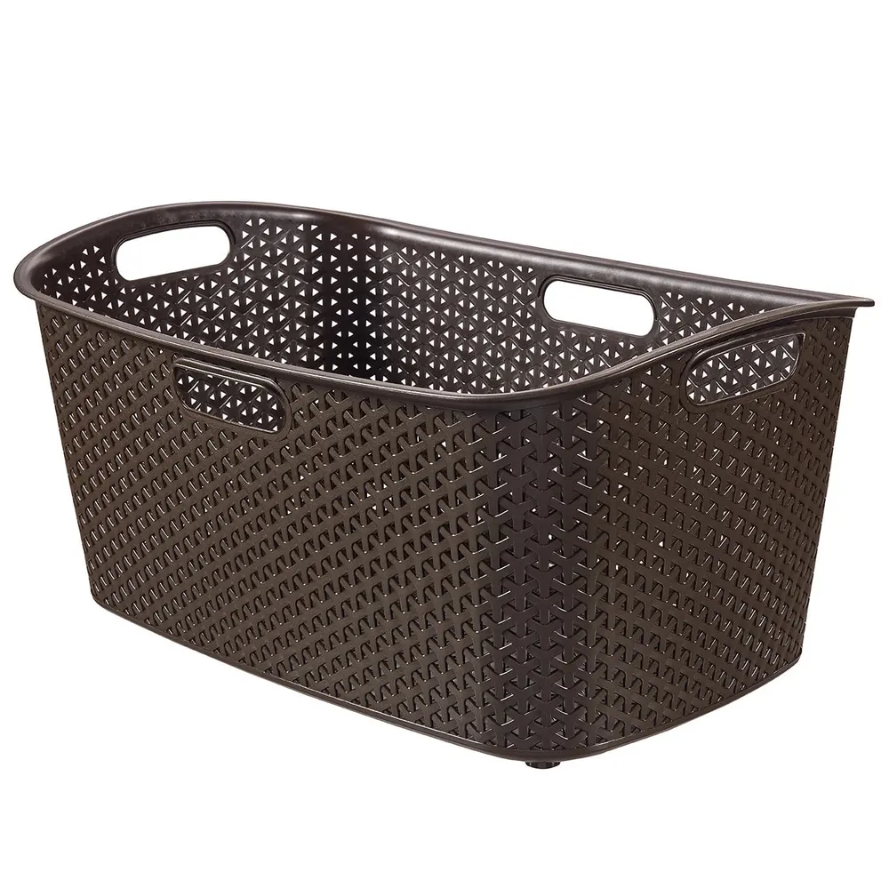 Cos de rufe My Style, plastic, maro, 60 x 39 x 27.8 cm, 47 L