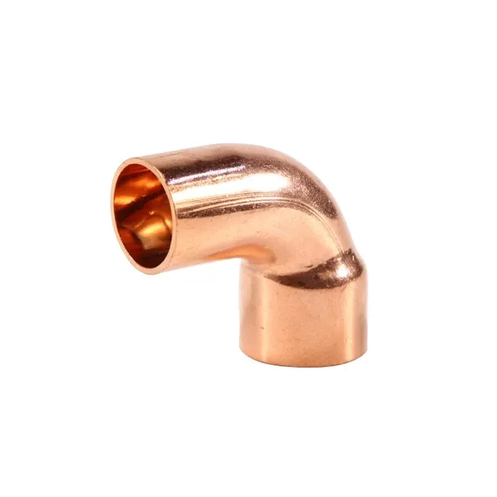 Cot cupru, interior-exterior, D 28 mm, 90 grade, 5092