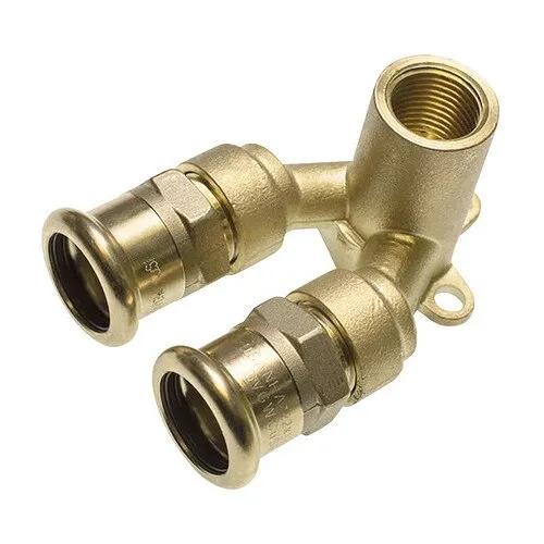 Cot dublu cu talpa presare 1/2"x15 mm, cupru