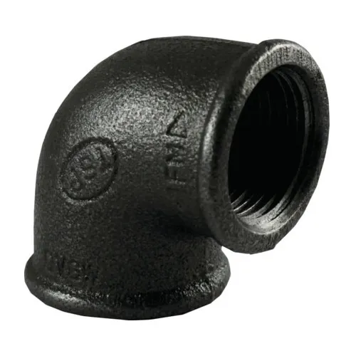 Cot fonta 90, 3/4" x 3/4", negru