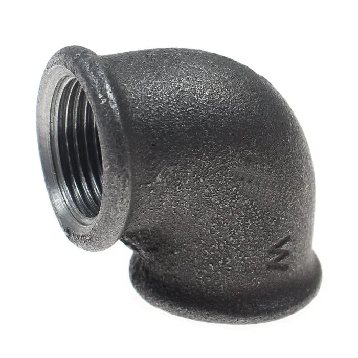 Cot fonta neagra, FI - FI, 2", 90 grade