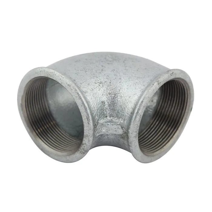 Cot fonta zincata, FI - FI, 1/2", 90 grade