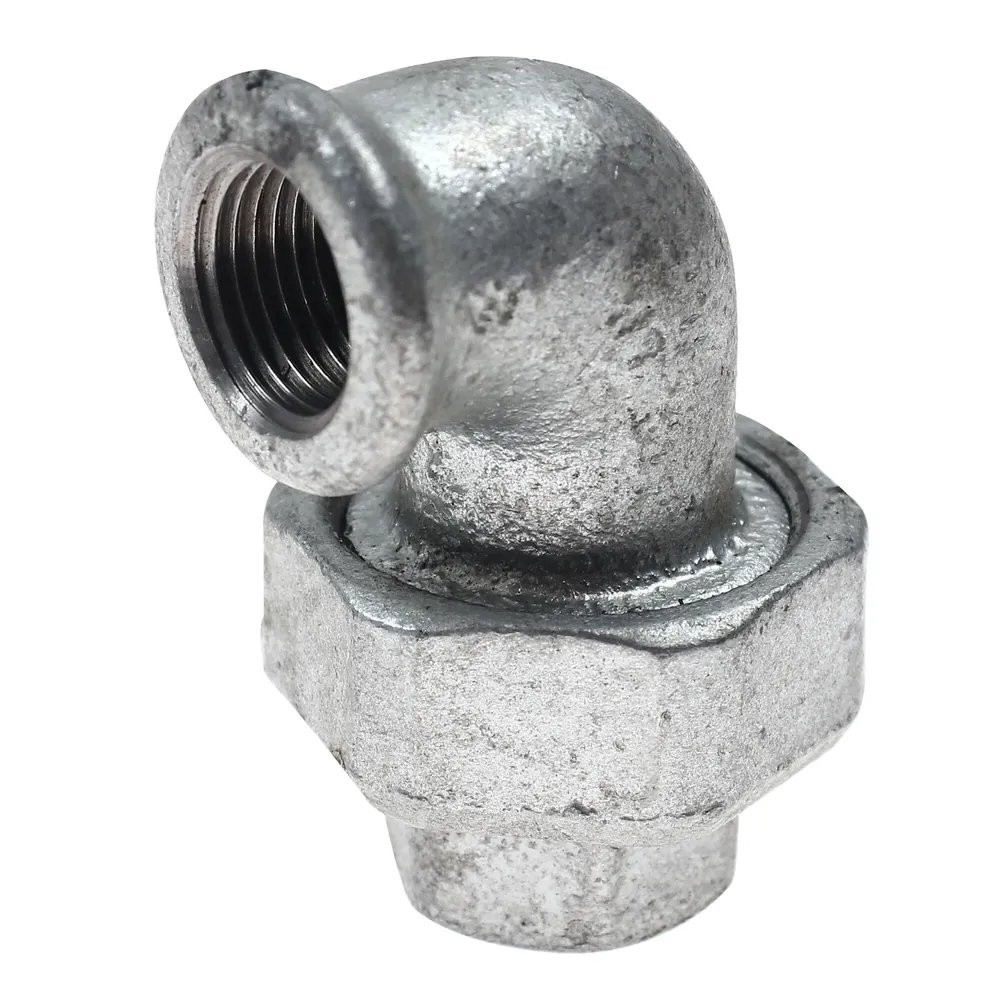 Cot pentru instalatii sanitare, fonta zincata, 1 1/4", unghi de 90 grade
