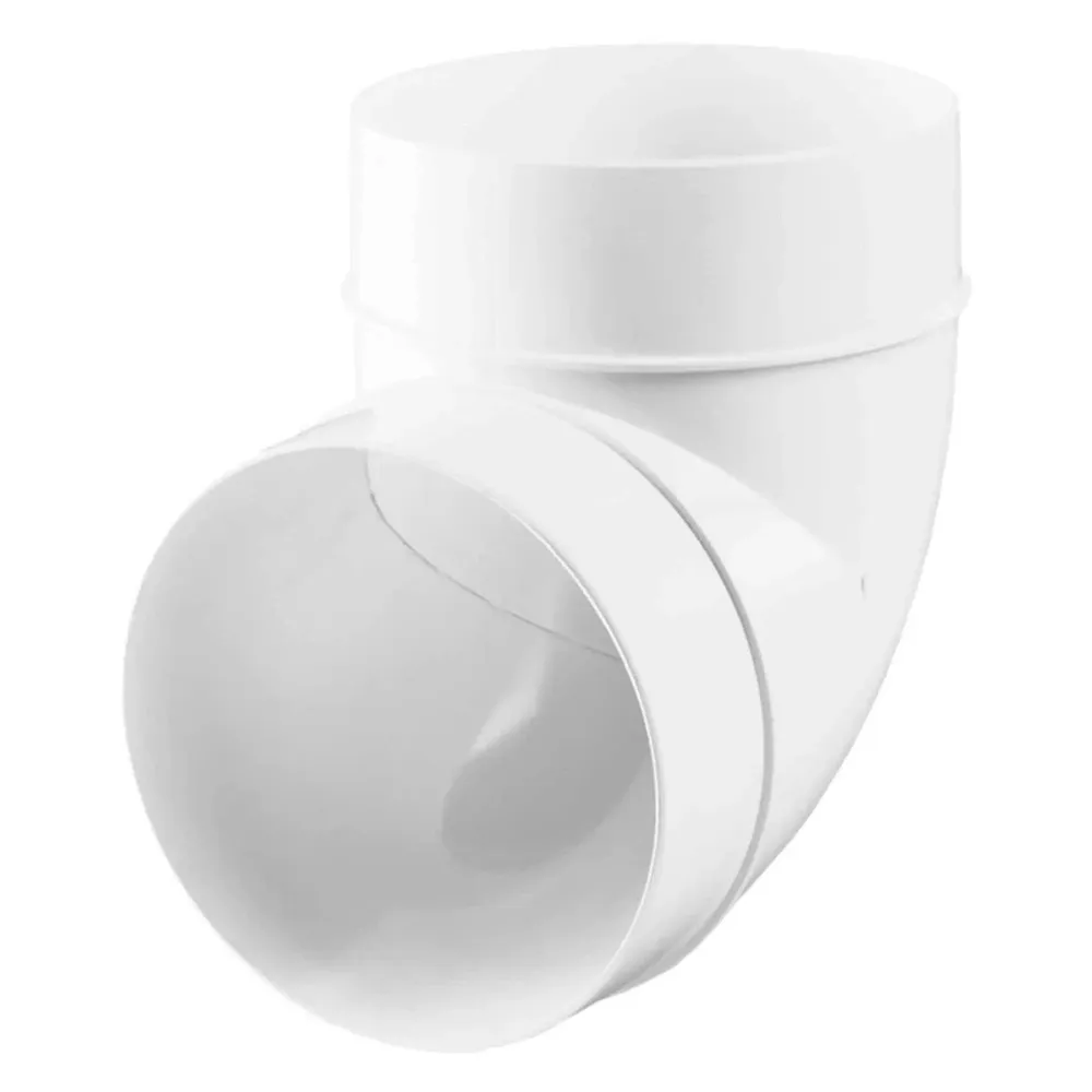 Cot pentru tub ventilatie, Vents 121, PVC, 90 grade, D 100 mm