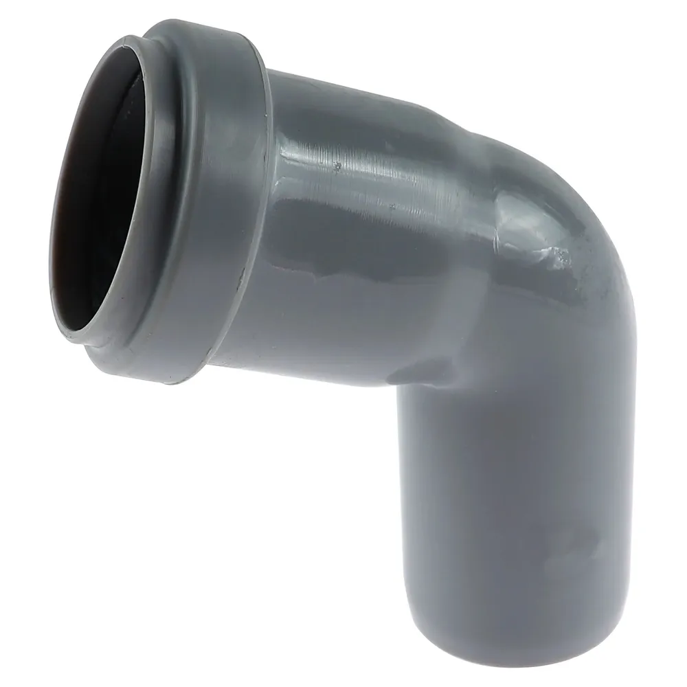 Cot polipropilena, pentru scurgere, gri, D 40 mm, 67 grade