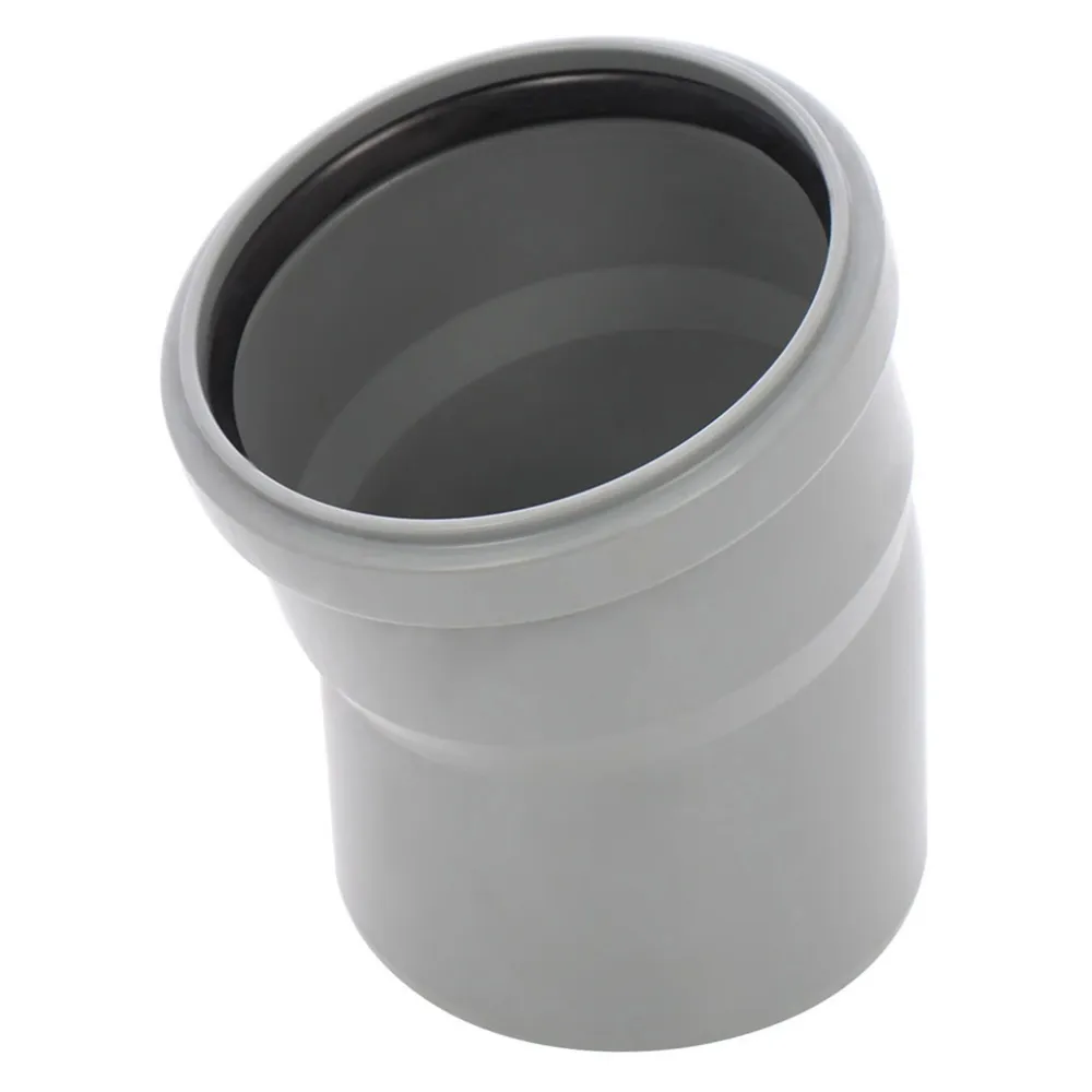 Cot polipropilena, pentru scurgere, gri, D 50 mm, 15 grade
