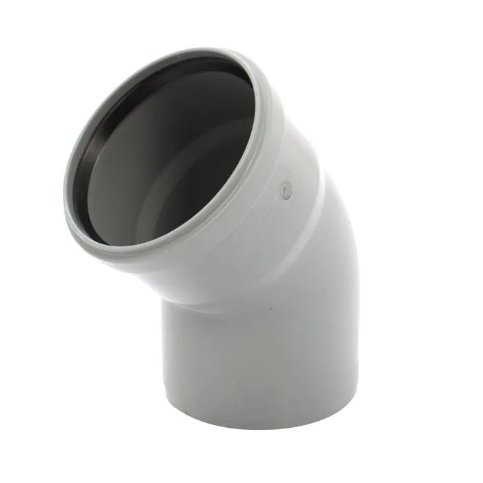 Cot PP HTB, pentru scurgere, D 110 mm, 45 grade