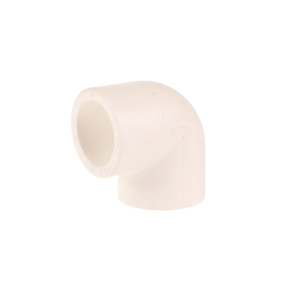 Cot teava PPR, 90 grade, Ø 20 mm, alb (pachet 10 buc)