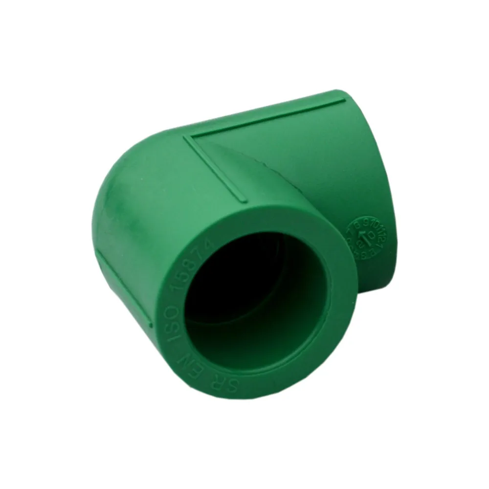 Cot teava PPR, 90 grade, Ø 20 mm, PN 20, verde (pachet 20 buc)