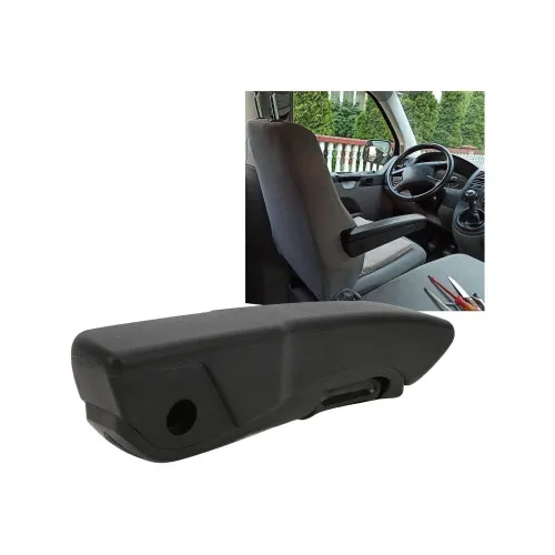Cotiera auto universala reglabila cu brat captusit si sistem rabatabil cu montaj lateral pe partea Dreapta — imaginea 7