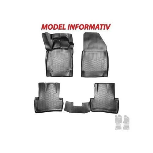 Covoare cauciuc tavita compatibile Audi A4 B8 / Audi A5 B8 2007–2016 Cod: 3D 61112 A10