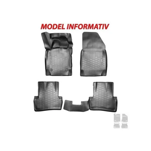 Covoare cauciuc tavita compatibile BMW Seria 3 E46/E90/E91 1998-2012 Cod: 3D 62420 / A10