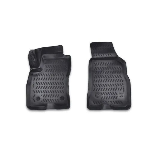 Covoare cauciuc tavita compatibile Fiat Doblo II pentru fata 2010-2021