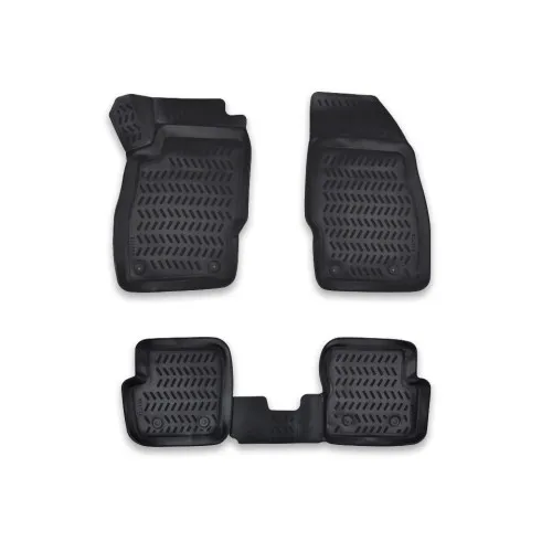 Covoare cauciuc tavita compatibile Opel Corsa E 2006-2019