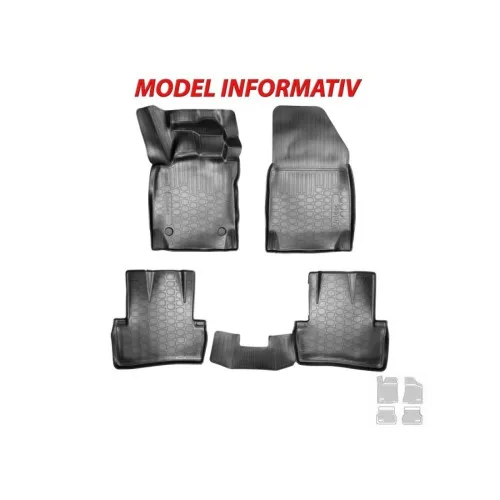 Covoare cauciuc tavita compatibile Opel Zafira C 2011-> Cod: 2D 61313 / A10