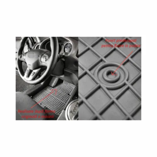 Covoare interior cauciuc El Toro compatibile BMW Seria 5 F10/F11 2010–2013 P50 — imaginea 2
