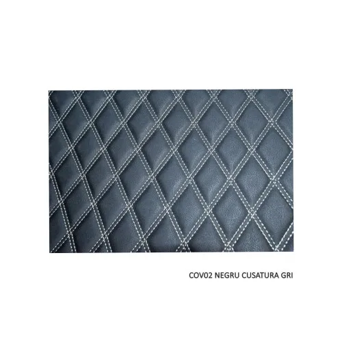 Covor auto imitatie piele romb compatibil MAN TGA XXL 2000-2007 — imaginea 7