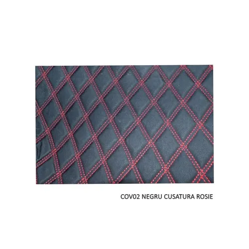 Covor auto imitatie piele romb compatibil MAN TGA XXL 2000-2007 — imaginea 6