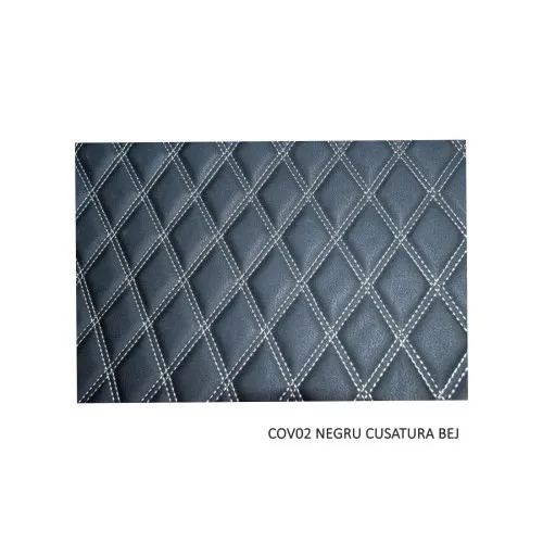 Covor auto imitatie piele romb compatibil Mercedes Sprinter II 2006-> — imaginea 8