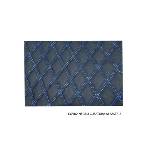 Covor auto imitatie piele romb compatibil Volvo FH12 2002-2012 — imaginea 2