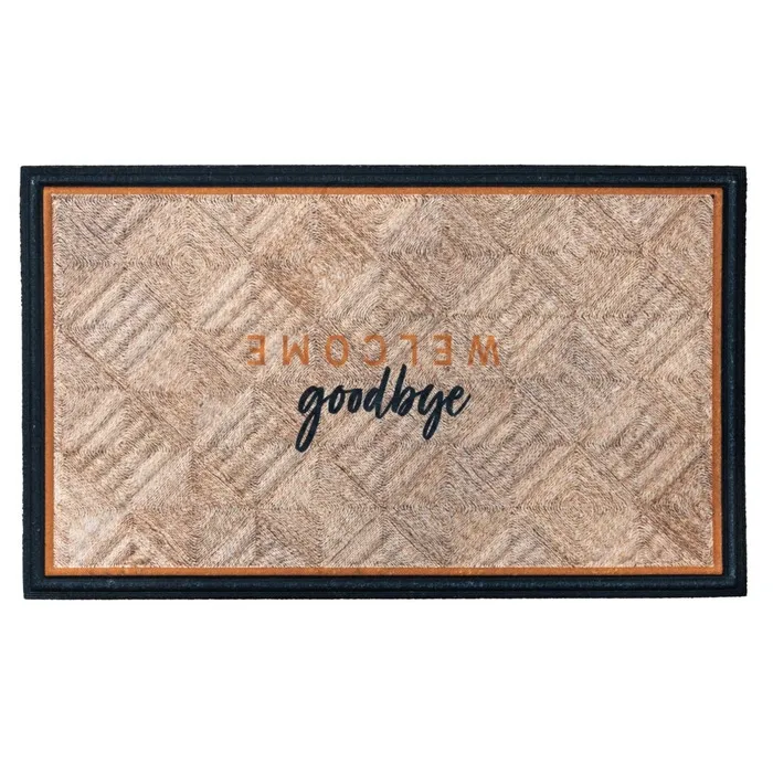 Covor intrare exterior Lima Multy Home, 45 x 75 cm, poliester, bej, dreptunghiular