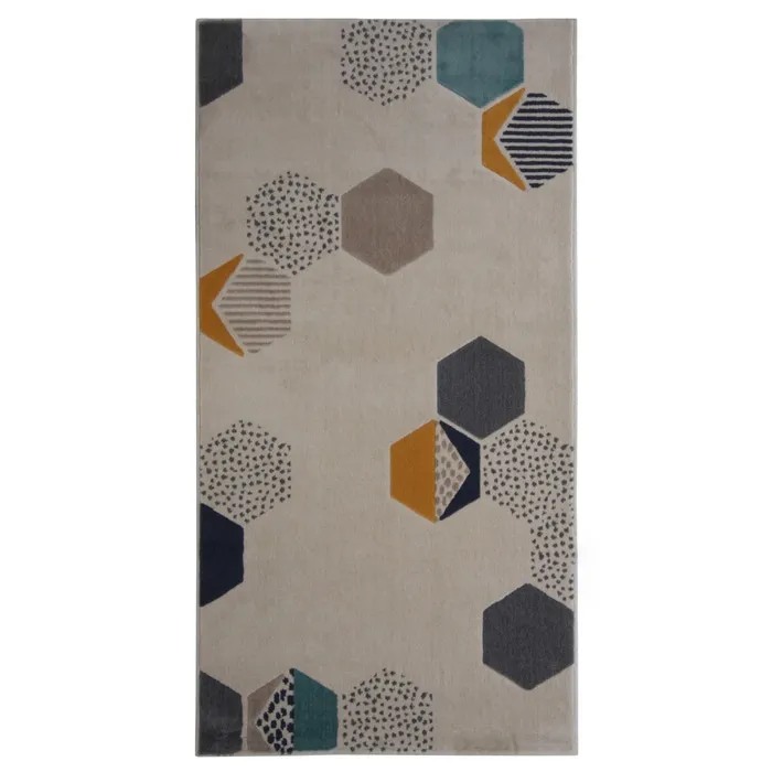 Covor living / dormitor Canvas 18277-061, 120 x 170 cm, polipropilena soft, crem