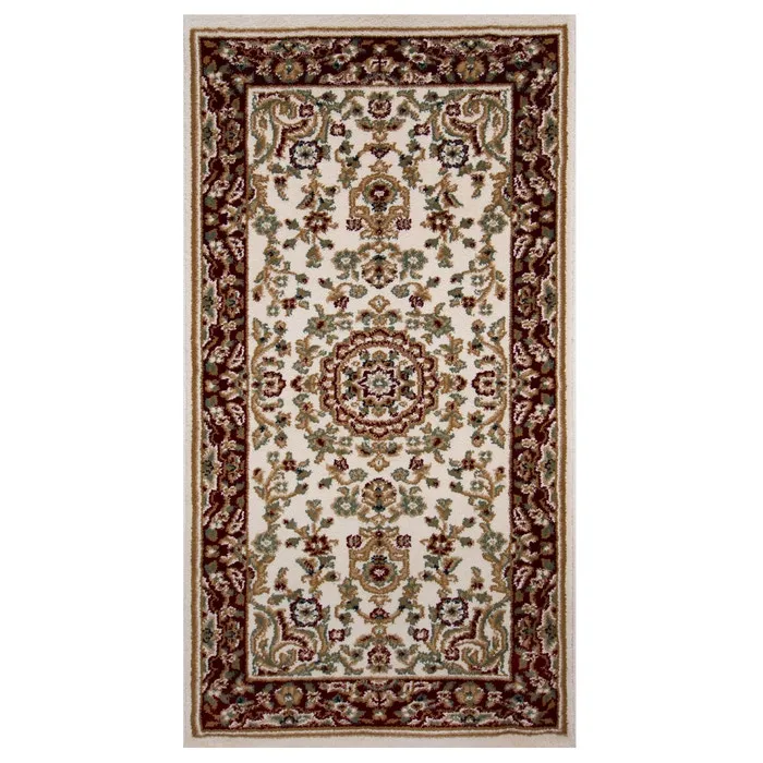 Covor living / dormitor Carpeta Atlas 82271-41333, 160 x 230 cm, polipropilena heat-set, crem, dreptunghiular