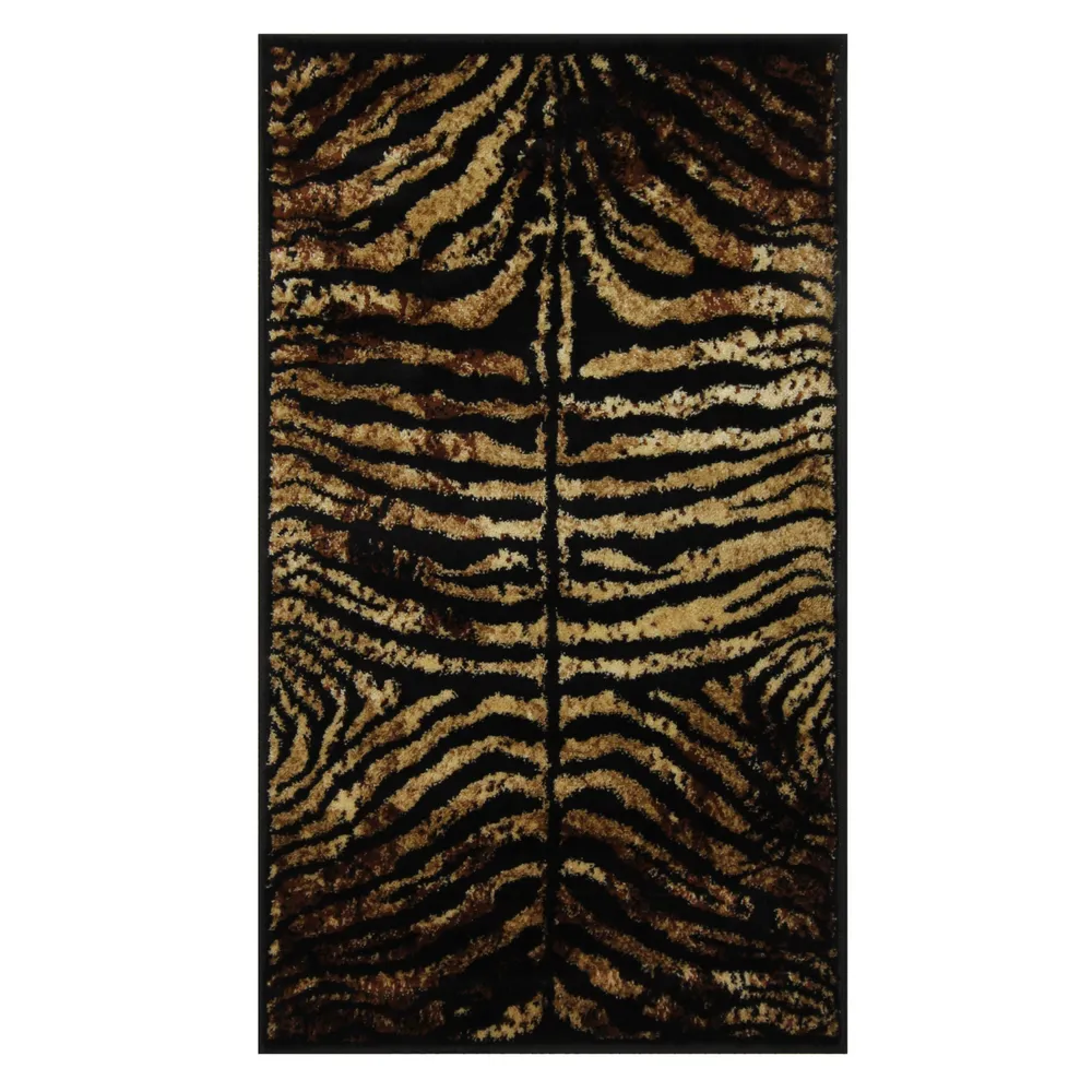 Covor living / dormitor Carrera animal print polipropilena 60 x 110 cm