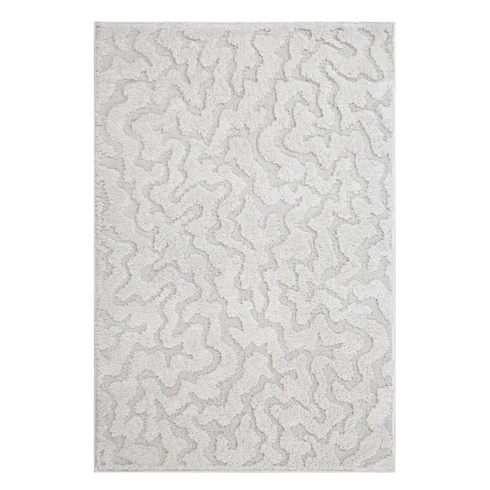 Covor living / dormitor Oriental Weavers Alloy 11-B6W-H, 80 x 120 cm, poliester, gri, dreptunghiular