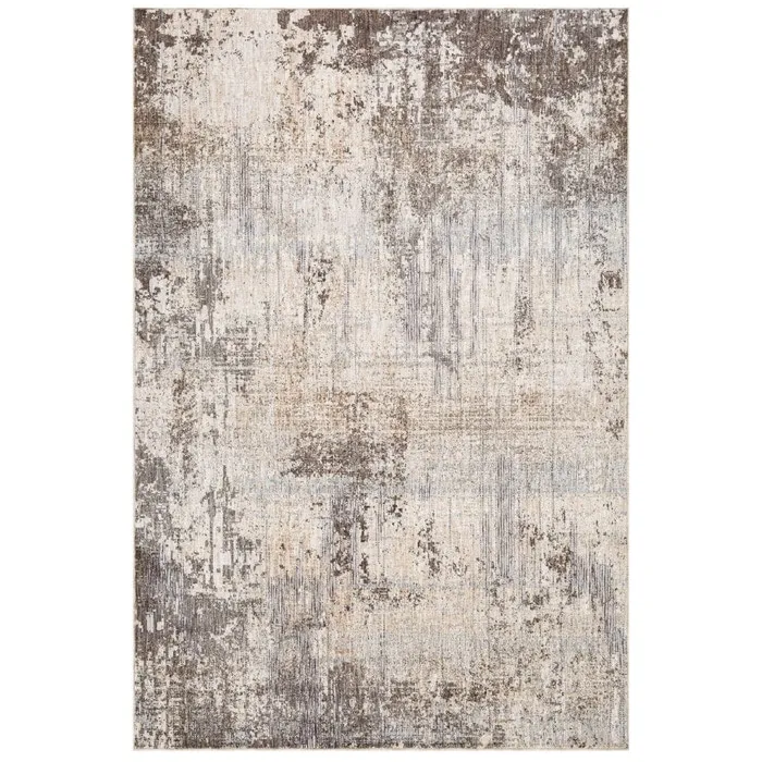 Covor living / dormitor Oriental Weavers Aspero 530-NJ1-J, 160 x 235 cm, poliester, maro, dreptunghiular
