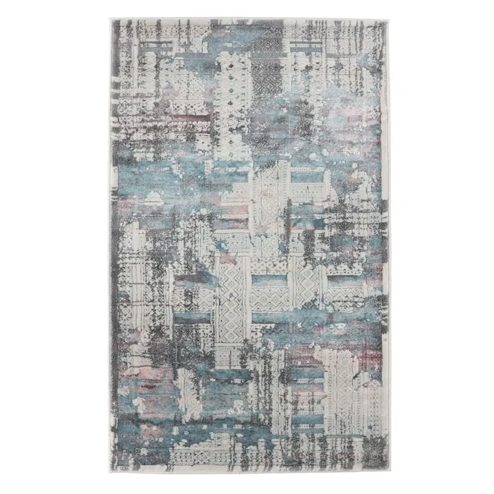 Covor living / dormitor Oriental Weavers Berlino X 4159/NO1, 120 x 170 cm, poliolefina + poliester, multicolor, dreptunghiular