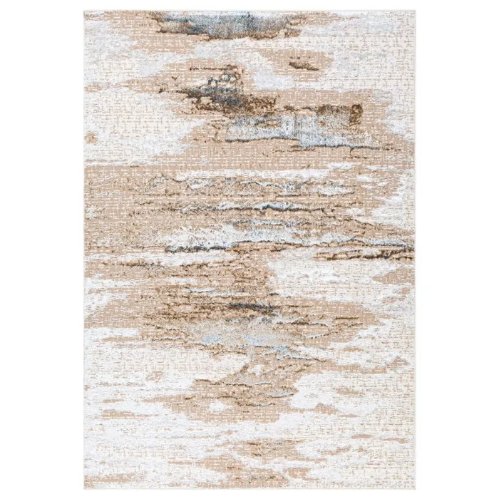 Covor living / dormitor Oriental Weavers Evaz 28001-WD5-W, 200 x 280 cm, poliester, crem + bej, dreptunghiular