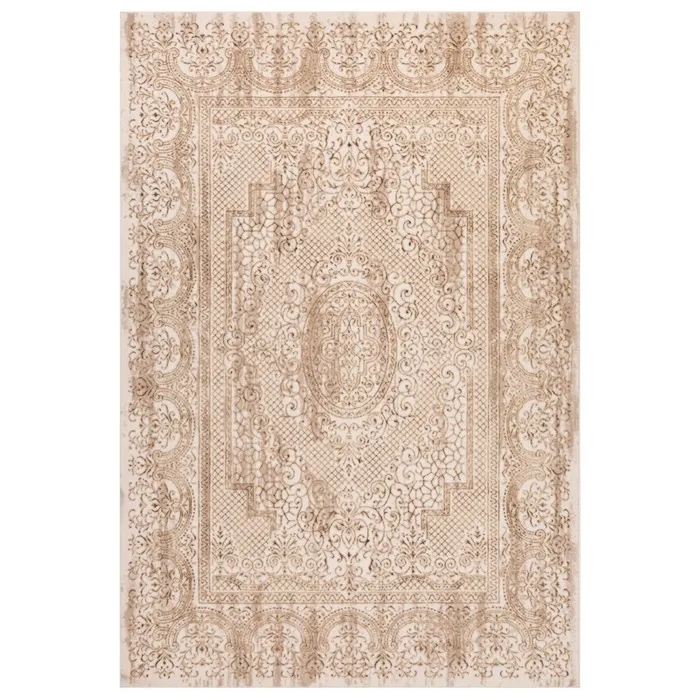 Covor living / dormitor Oriental Weavers Vellore 503-OZ1-Y LACE, 80 x 120 cm, poliester, bej, dreptunghiular