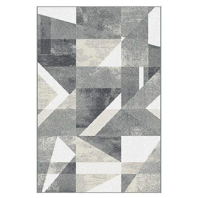 Covor living / dormitor Sintelon Omega 20EMG, 200 x 290 cm, polipropilena, gri, dreptunghiular