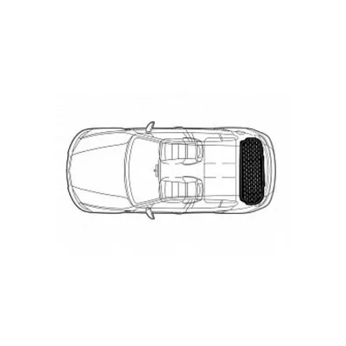 Covor portbagaj tavita compatibil Peugeot 308 SW III 2013-2022 Combi/ Break Cod: PB 7001 / PBA1