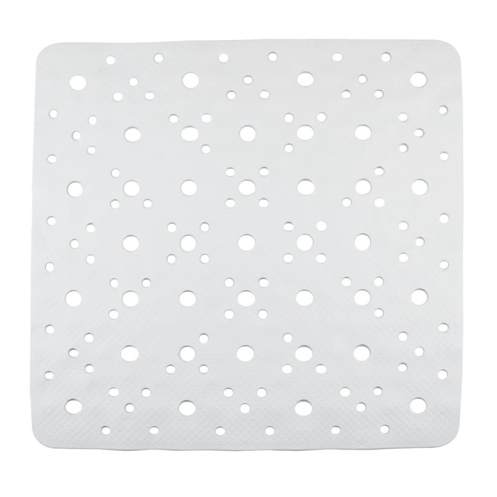 Covoras baie, 4FPA279002, antiderapant, alb, 52 x 52 cm