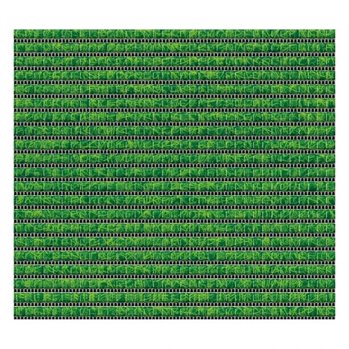 Covoras baie Friedola 79822.3, antiderapant, uni, verde, 65 cm